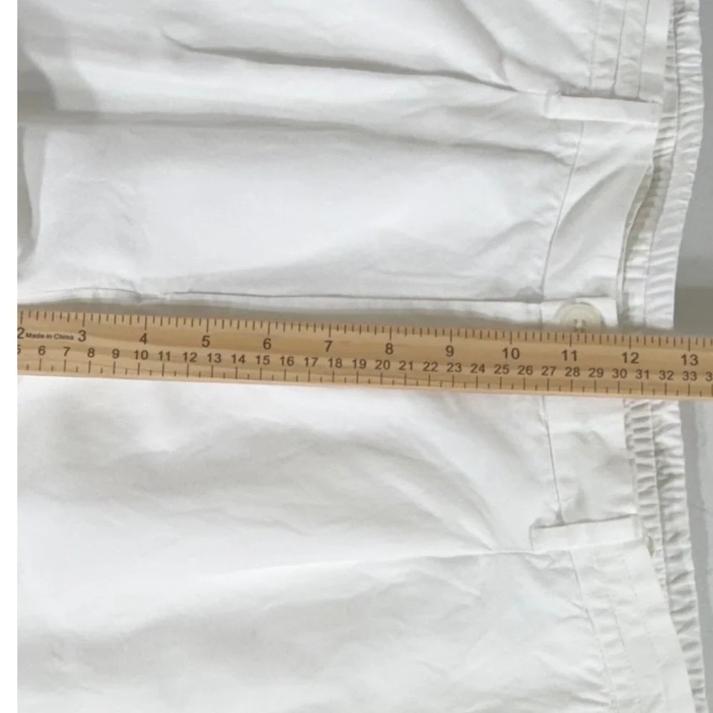 Murano Baird McNutt Linen Blend Slim Fit Pants 38x30 (fits 37x30) White READ